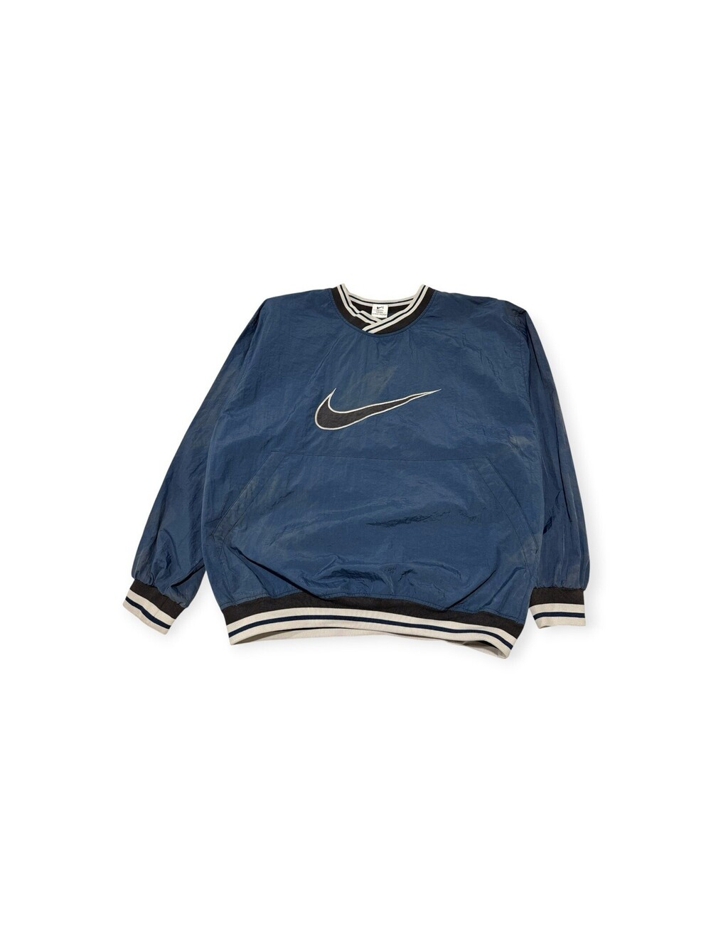 Vintage 90s Nike Center Swoosh Pullover Windbreaker Size Large Men’s